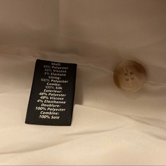 Elizabeth and James single Button Blazer Silk Lapel - Picture 6 of 9